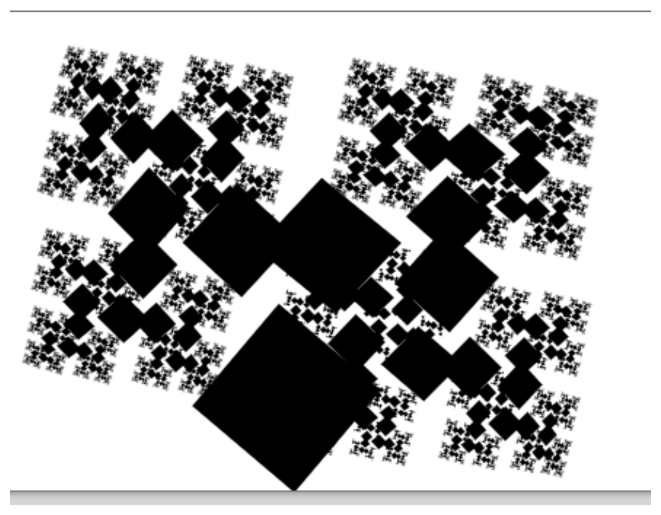 Hilbert-curve-like recursive drawing